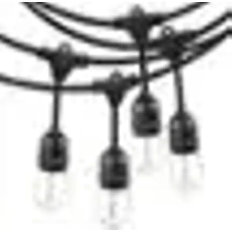 Insignia™ - 48 Ft. Outdoor String Lights - White