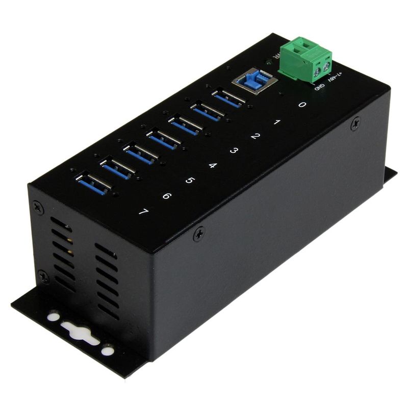 StarTech 7-Port Industrial USB 3.0 Hub with ESD Protection