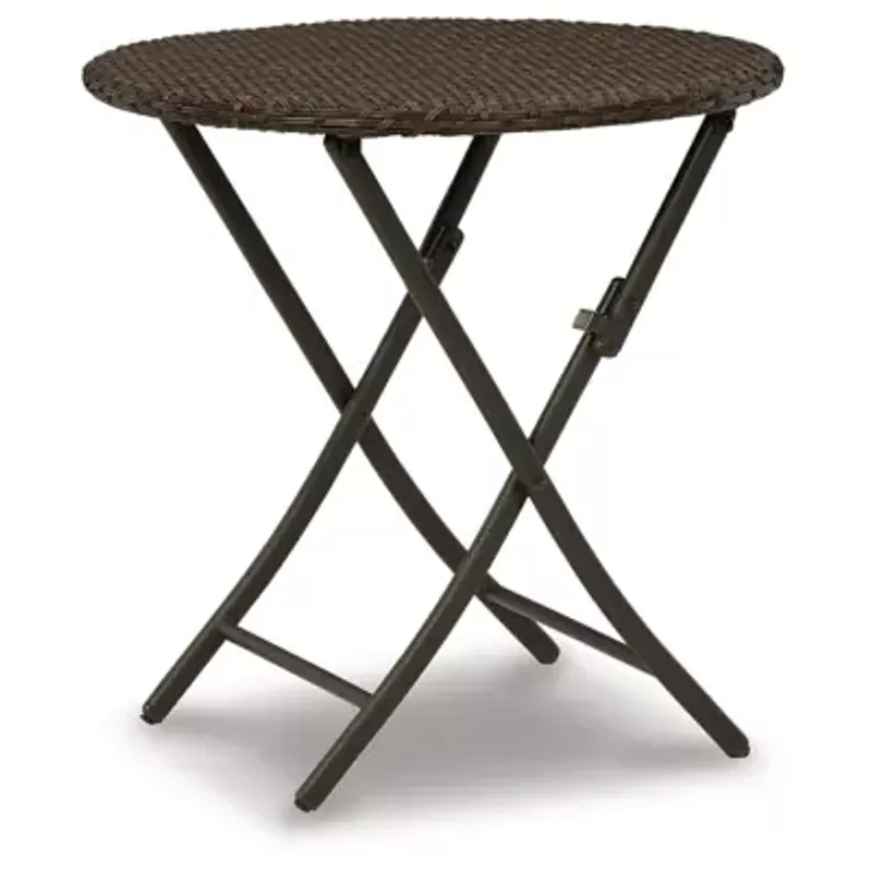 Brown Anchor Lane Chairs w/Cushion/Table Set (3/CN)
