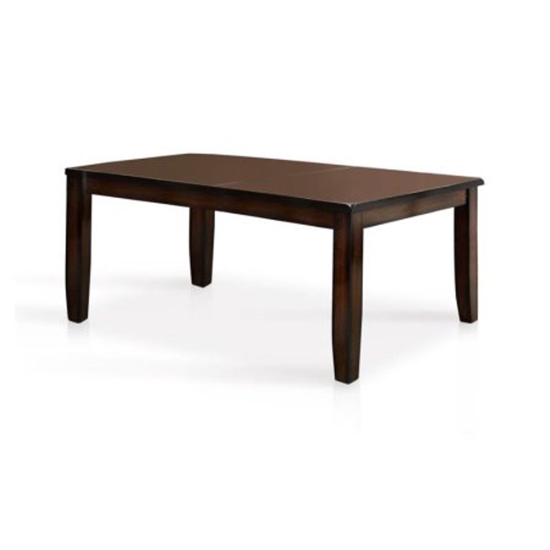Furniture of America Arlen Extendable Dining Table in Dark Cherry