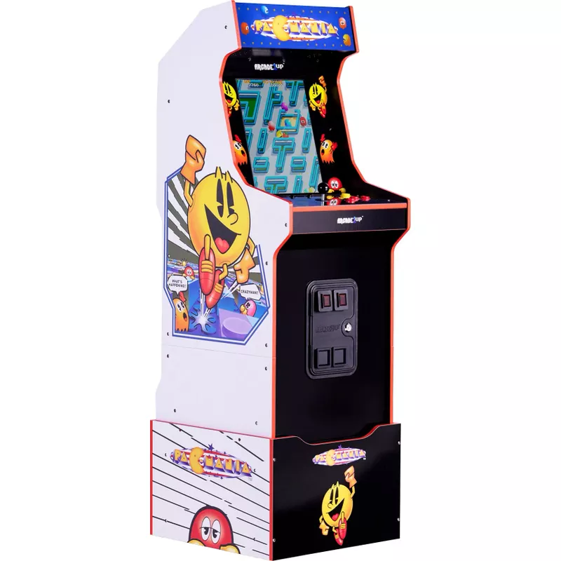Arcade1Up - Bandai Namco Pac-Mania Legacy Edition Arcade with Riser & Lit Marquee - Multi