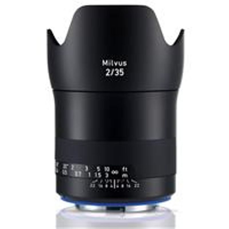 Zeiss 35mm f/2 Milvus ZE Lens for Canon EOS DSLR Cameras