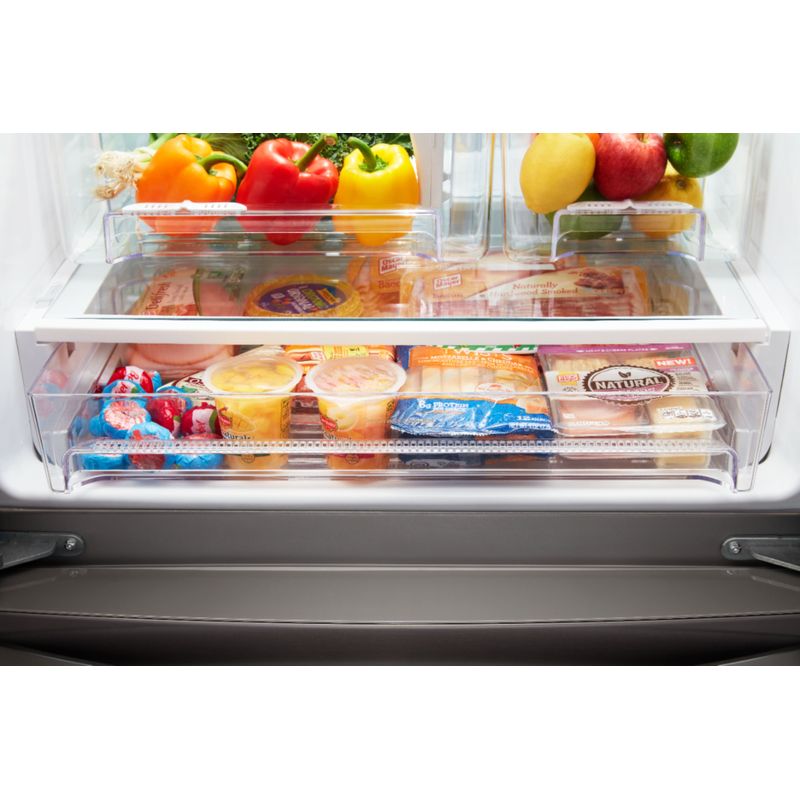 Alt View Zoom 13. Whirlpool - 19.7 Cu. Ft. French Door Refrigerator - Stainless steel