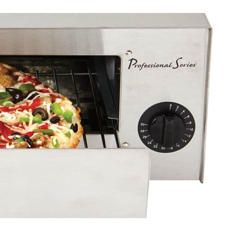 Professional Series Pizza Baker & Frozen Snack Oven - Stainless Steel