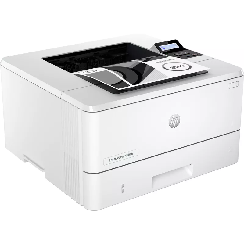 HP - LaserJet Pro 4001n Black-and-White Laser Printer