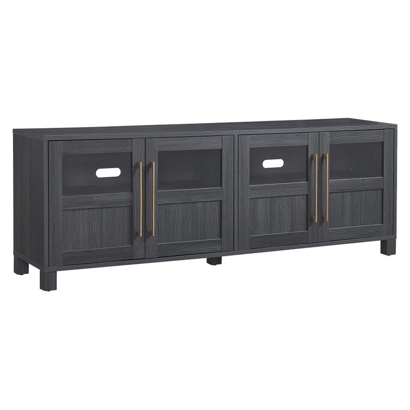 Holbrook Rectangular TV Stand for TV's up to 75" - Black Grain