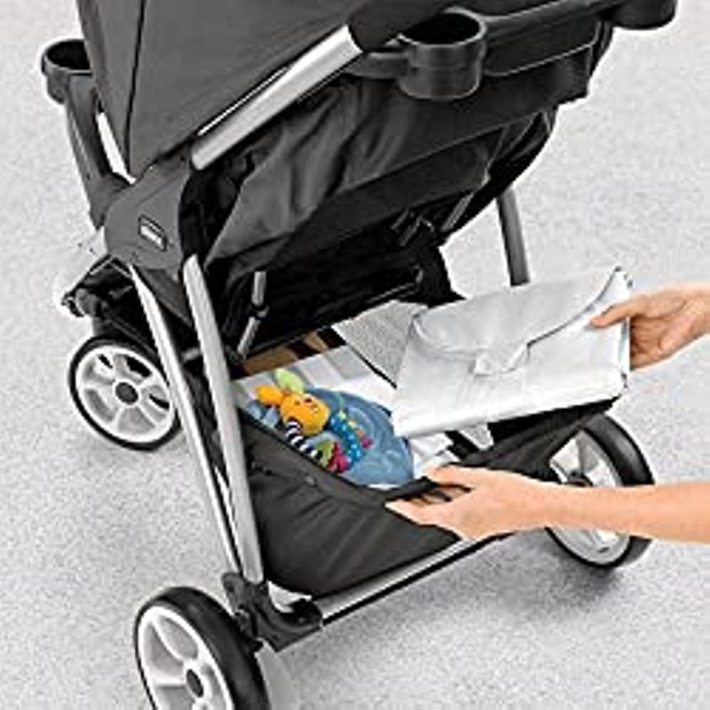 Chicco Viaro Quick-Fold Stroller - Graphite, Grey