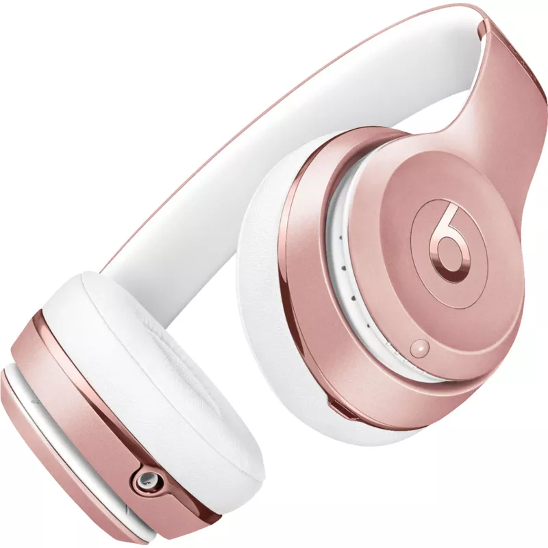 Beats - Solo Wireless On-Ear Headphones - Rose Gold