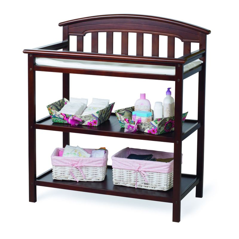 Child Craft Stanford Cherry 2-shelf Dressing Table - Select Cherry