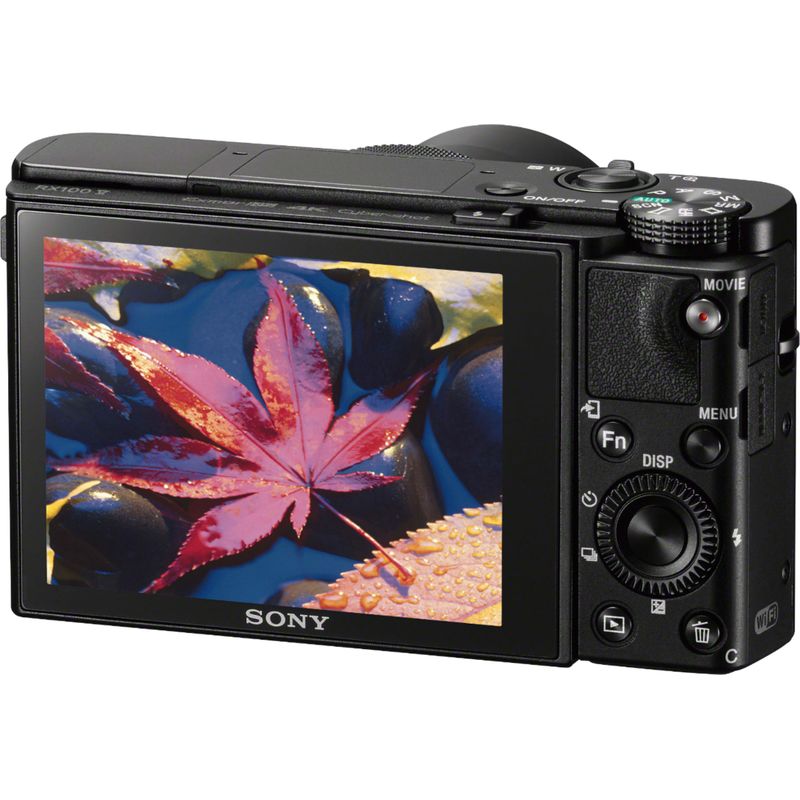 Alt View Zoom 13. Sony - Cyber-shot DSC-RX100 V 20.1-Megapixel Digital Camera - Black