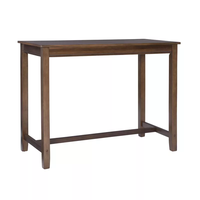 Ansley Counter Height Pub Table Rustic Brown