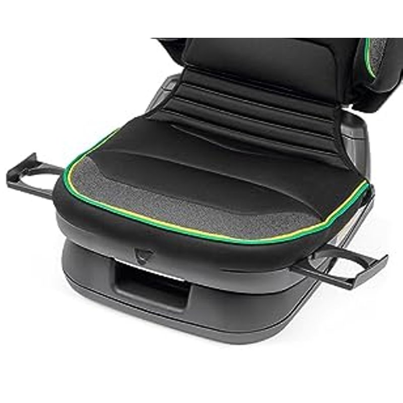 Peg Perego Viaggio Flex 120 - Booster Car Seat - for Children from 40 to 120 lbs - Made in Italy - John Deere (Black/Green)