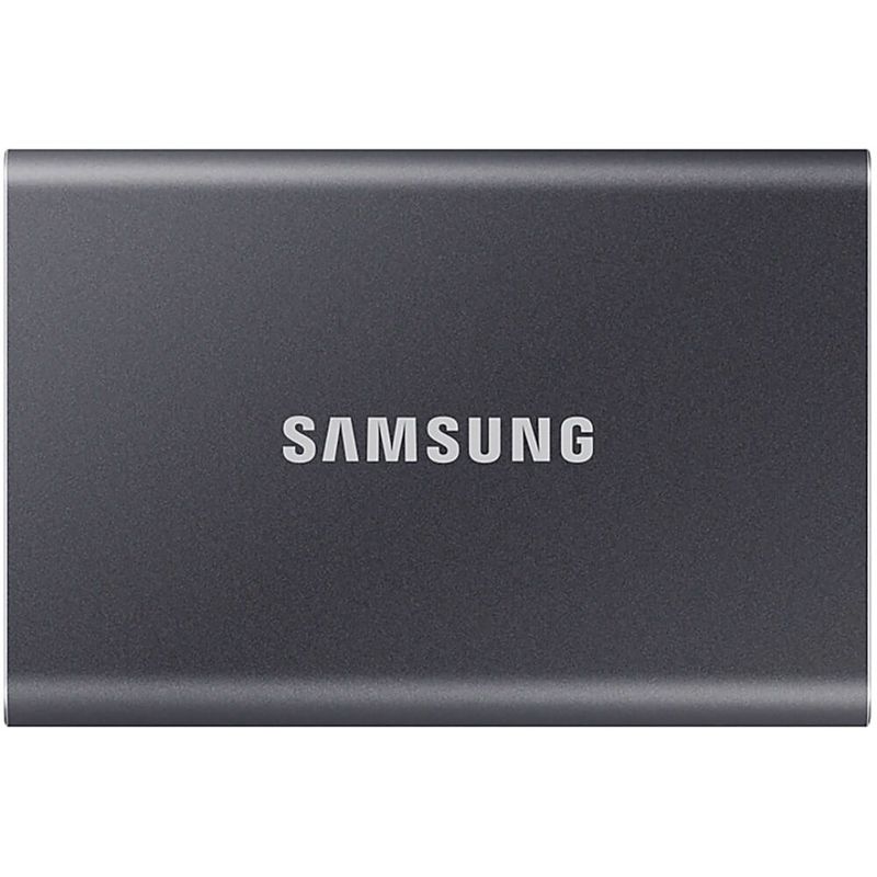 Samsung MUPC500TAM Portable 500GB T7 SSD - Titan Gray