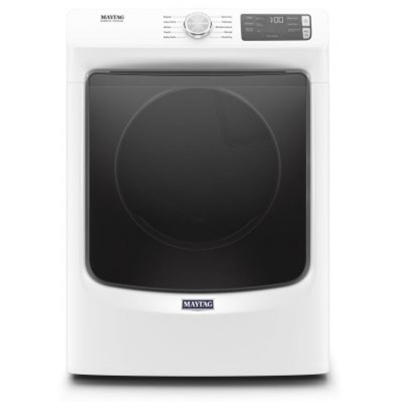 Maytag Ada 7.3 Cu. Ft. White Front Load Electric Dryer With Extra Power And Quick Dry Cycle