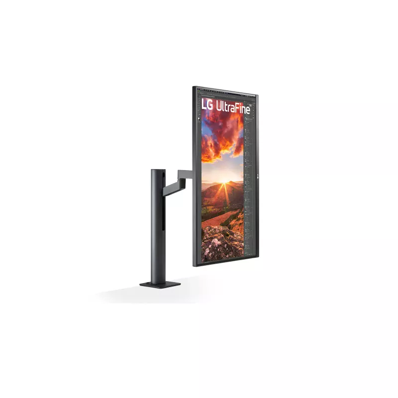 LG 31.5" Ergo IPS UHD 4K UltraFine Monitor, Black