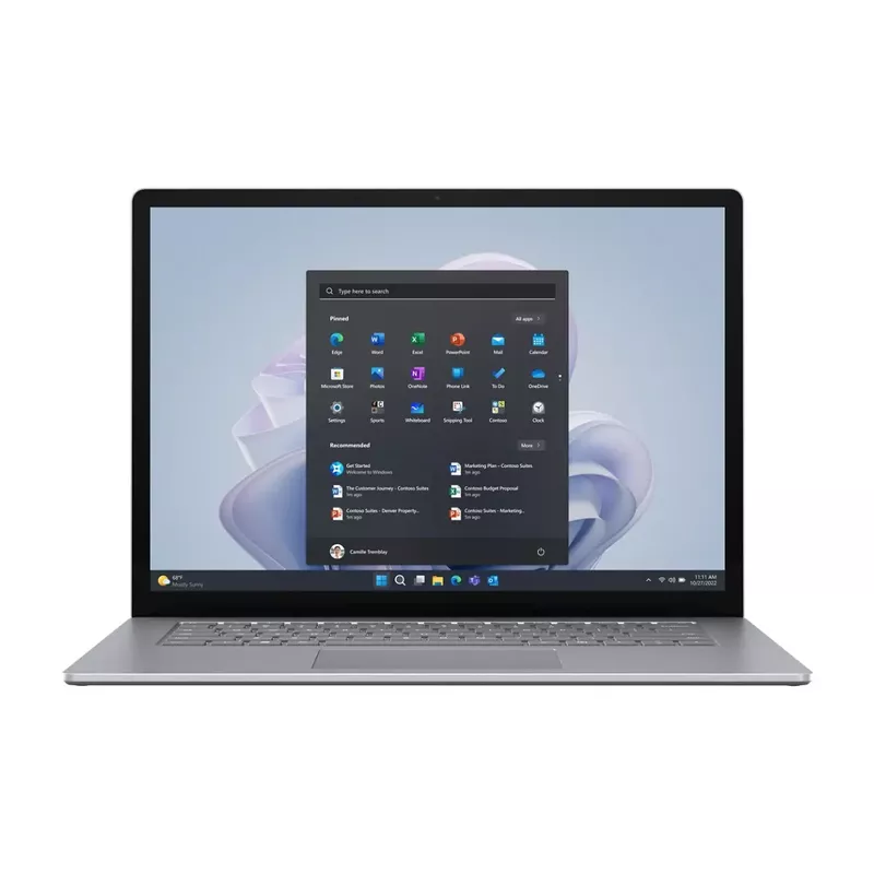 Microsoft 15" Surface Laptop 5 for Business, Platinum