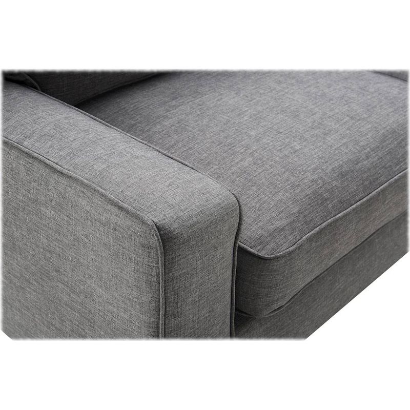 Alt View Zoom 19. Serta - Palisades Modern 3-Seat Fabric Sofa - Gray