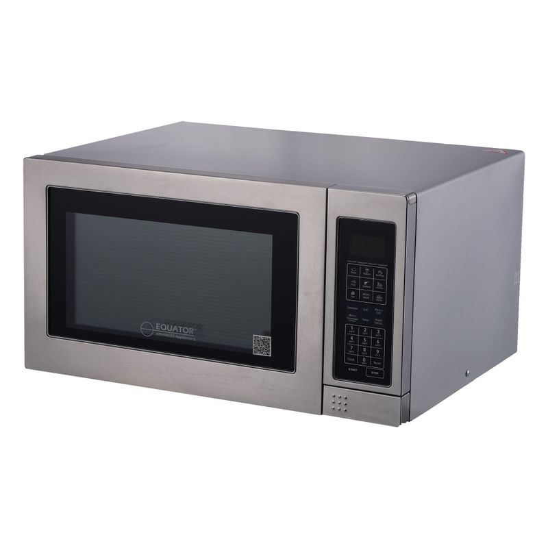 3-in-1 Microwave + Grill + Convection Oven - Stainless Steel