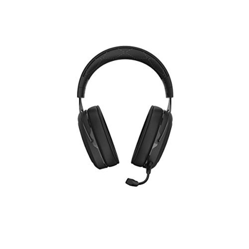 Corsair HS70 Pro Wireless Gaming Headset - 7.1 Surround Sound Headphones for PC - Discord Certified - 50mm Drivers - Carbon