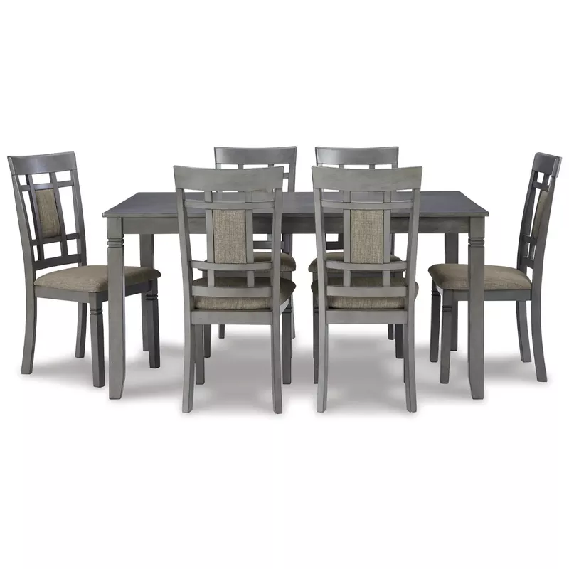 Jayemyer Rectangular Dining Room Table Set (7/CN)