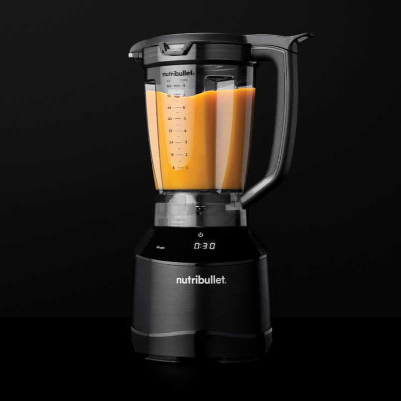 Alt View Zoom 13. NutriBullet - Smart Touch 64-Oz. Blender with to-go Cups - Black