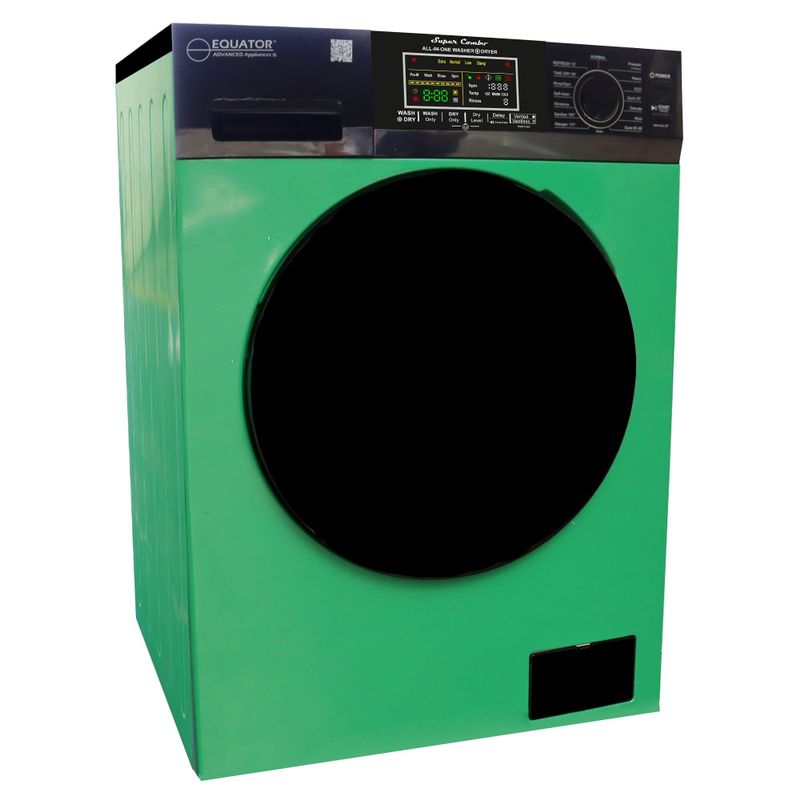 Equator 18lbs Combination Washer/Dryer - Sanitize/Allergen/Vented/Ventless Dry - 2021 model - Blue