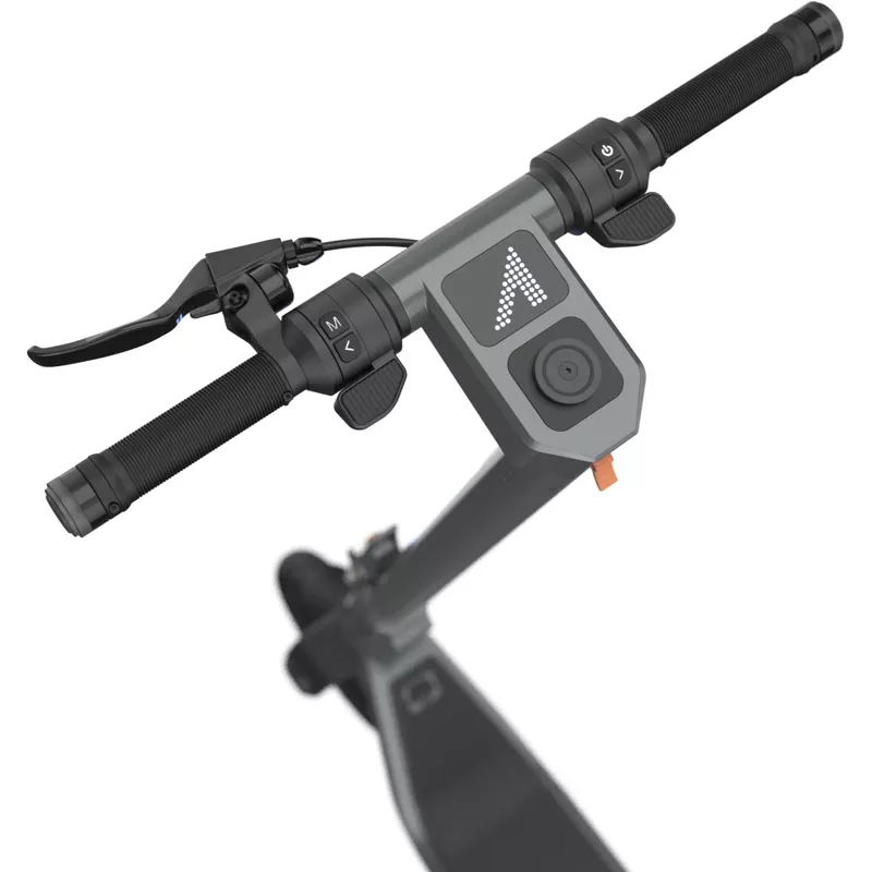 Apollo - Go 2024 Premium Dual-Motor Electric Scooter w/40 mi Max Operating Range & 28 mph Max Speed - Space Gray