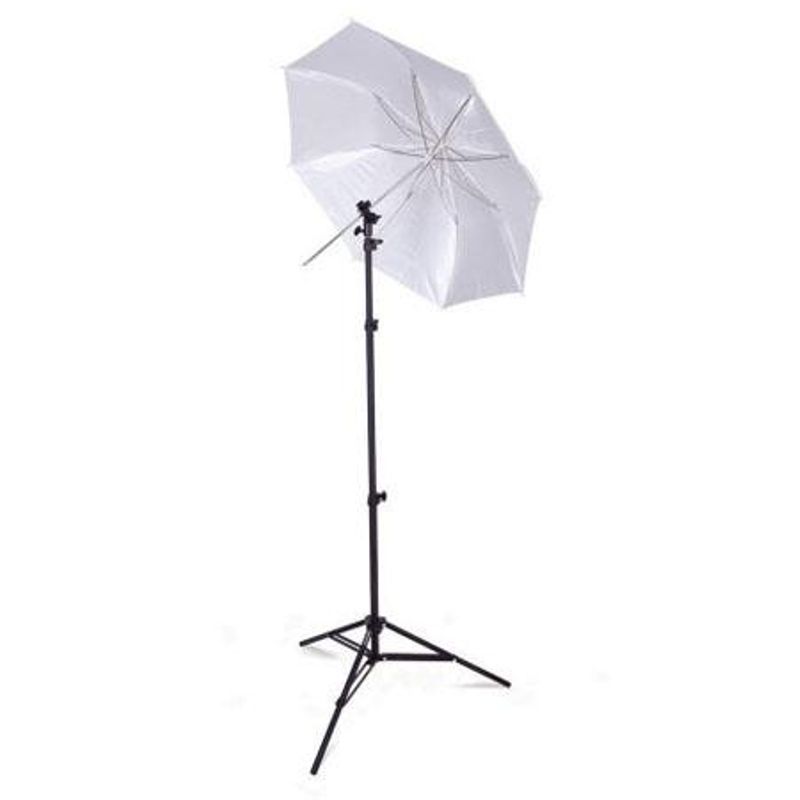 Westcott 43&quot; Collapsible Umbrella Flash Kit #2332 with 8' Light Stand