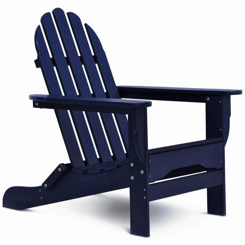 Halifax Recycled Plastic Outdoor Adirondack Chair by Havenside Home - Aruba