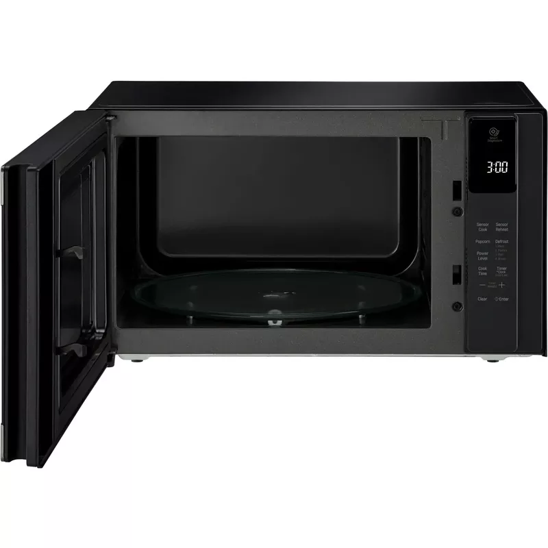 LG - NeoChef 1.5 Cu. Ft. Countertop Microwave with Sensor Cooking and EasyClean - Black Stainless Steel