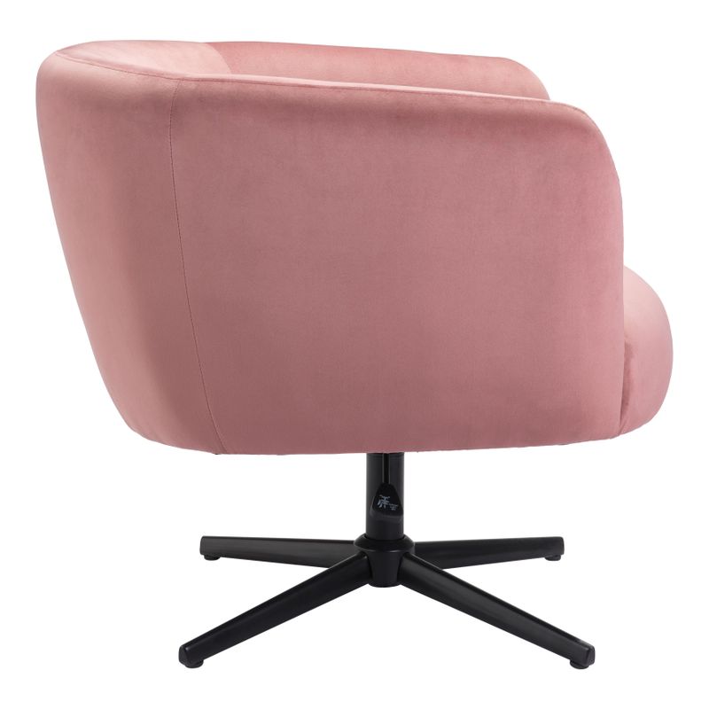 Cable Accent Chair Pink - Single - Pink - Adjustable