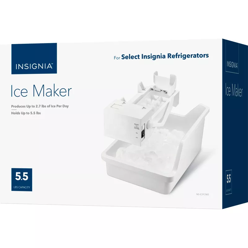 Insignia™ - Ice Maker Kit for Select Insignia 18 Cu. Ft. Refrigerators - White
