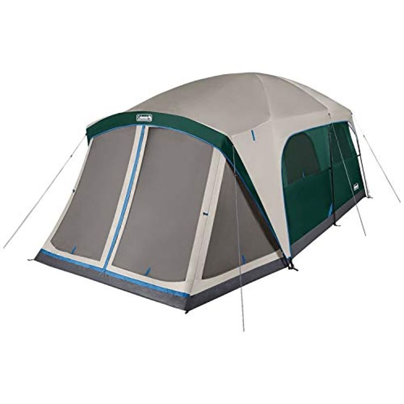 Coleman Camping Tent | Skylodge 12 Person Tent | Screen Room, Evergreen