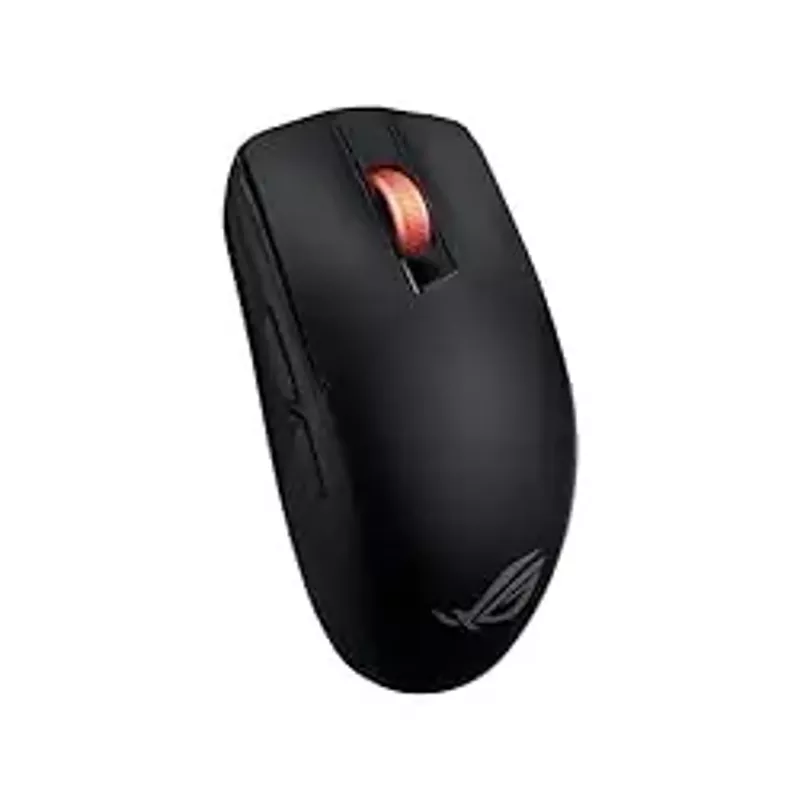 ASUS ROG Strix Impact III Wireless Gaming Mouse, 57 G Lightweight, 36K DPI Sensor, Bluetooth & 2,4GHz RF, ROG SpeedNova, Up to 618hrs Battery Life, Replaceable Switches, ROG Omni Receiver, Black