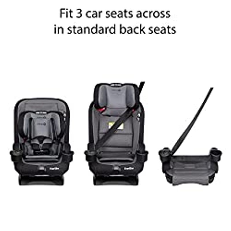 Safety 1st Everslim DLX All-in-One Convertible Car Seat, 4 Modes of use: Rear-Facing, Forward-Facing (2265 lbs), Belt-Positioning Booster...