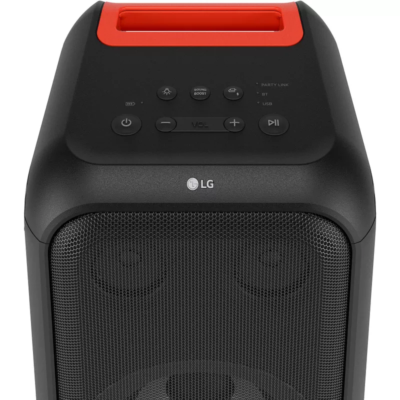 LG - XBOOM XL5 Portable Tower Party Speaker with LED Lighting - Black