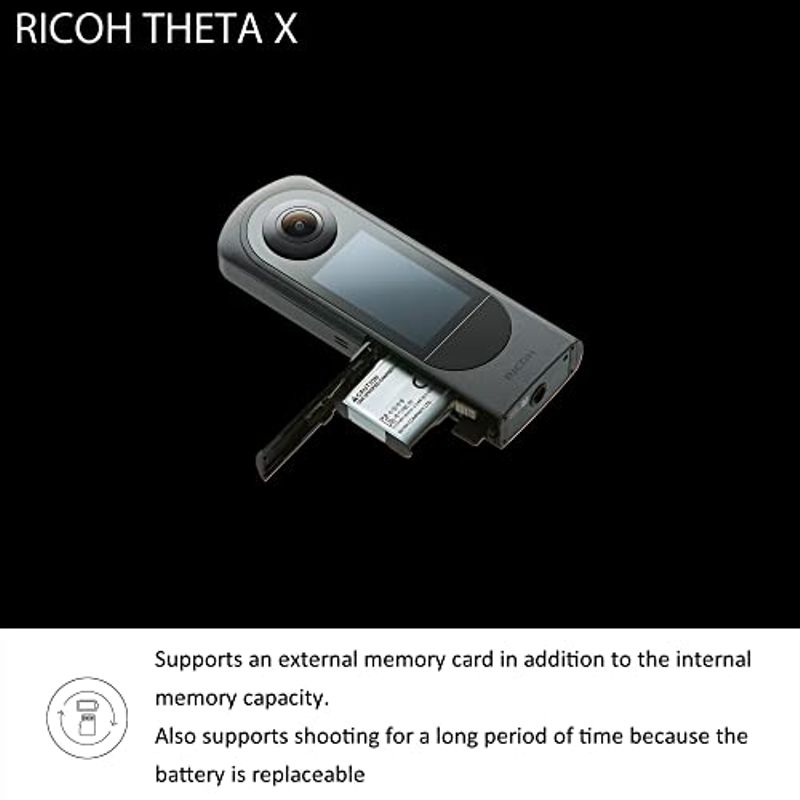 Ricoh THETA X 360 Degree 2.25" Touchscreen Spherical Camera