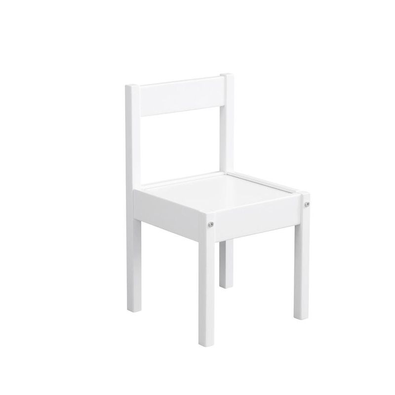 Avenue Greene Dreama White 3-PC Kiddy Table & Chair Set - N/A - White