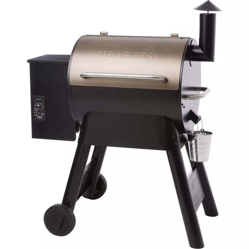 Traeger Grills - Pro Series 22 Pellet Grill and Smoker - Bronze