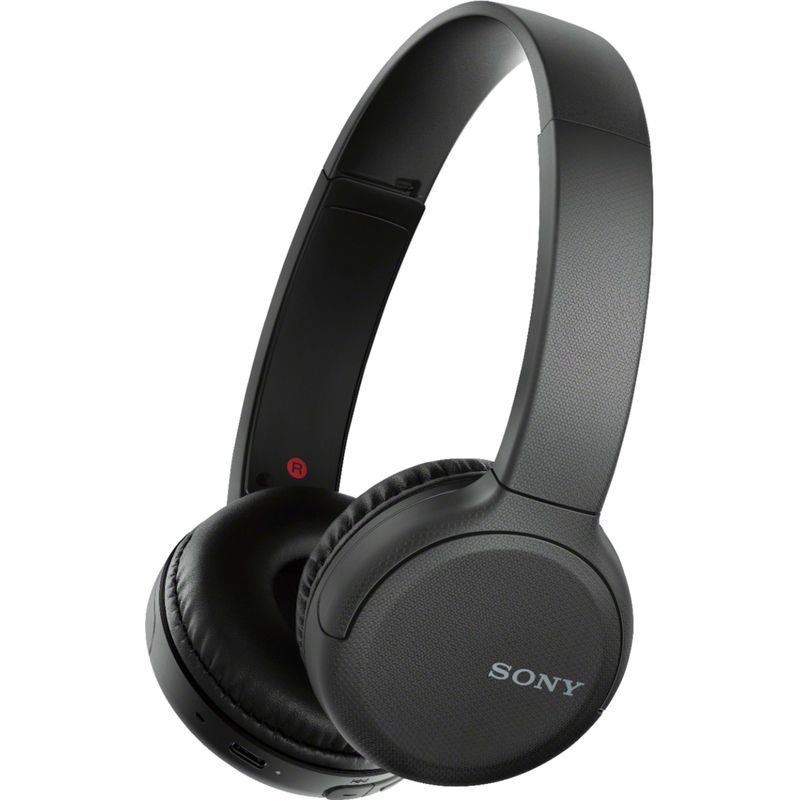 Angle Zoom. Sony - WH-CH510 Wireless On-Ear Headphones - Black