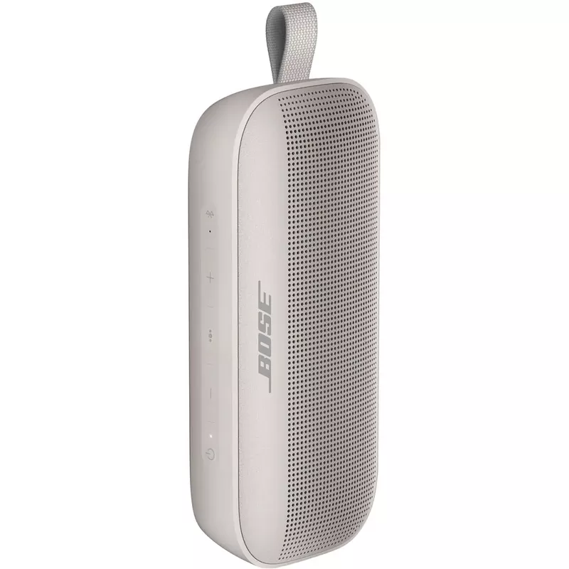 Bose - SoundLink Flex Portable Bluetooth Speaker with Waterproof/Dustproof Design - White Smoke