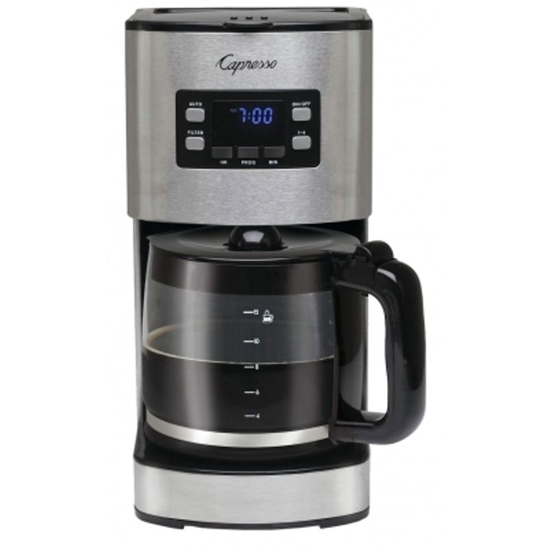 Capresso 12-cup Stainless Steel Coffee Maker