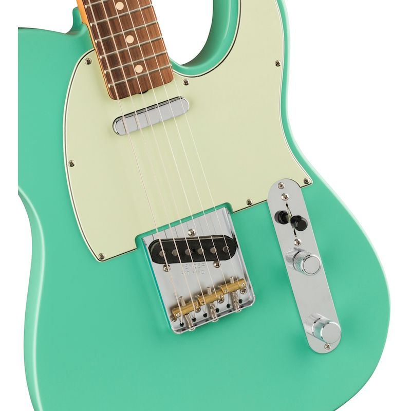 Fender Vintera '60s Telecaster Modified Electric Guitar, Pau Ferro Fingerboard, Sea Foam Green