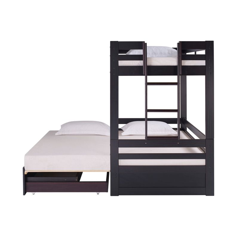 Taylor & Olive Acropolis Twin to King Extendable Day Bed - Grey