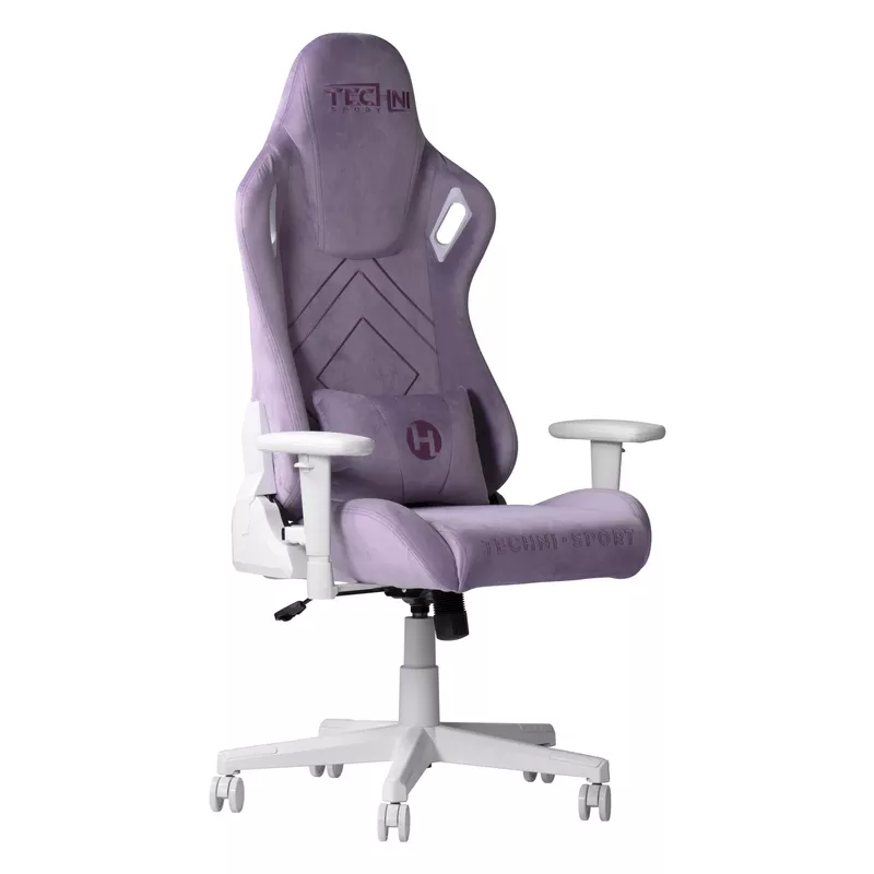 Velvet Gaming Chair, Purple