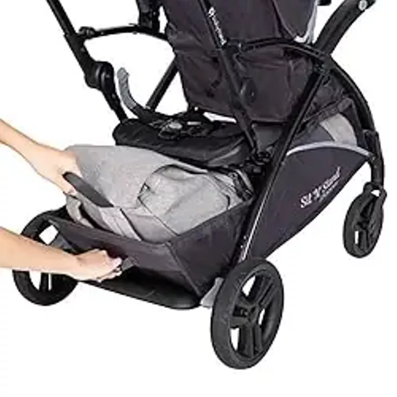 Baby Trend Sit N' Stand 5-in-1 Shopper Stroller, Cassis