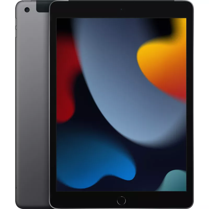 Apple iPad 10.2" 9th Gen Wi-Fi + Cellular, 64GB, Space Gray, 2021