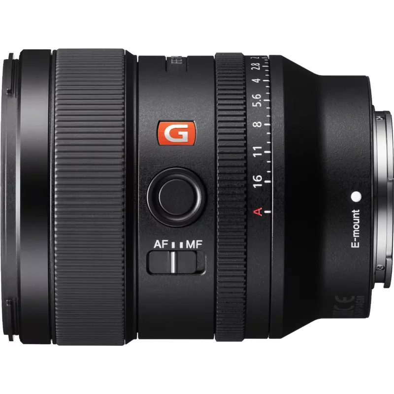 Sony - G Master FE 24mm F1.4 GM Wide Angle Prime Lens for E-mount Cameras - Black