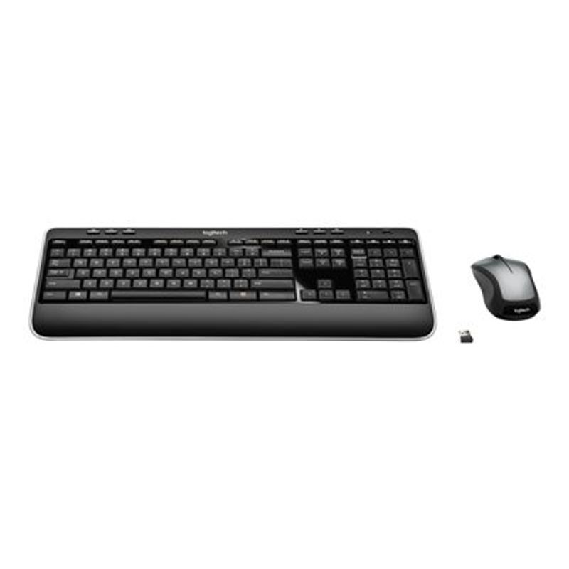 Logitech Mk520 Wireless Black Keyboard And Mouse