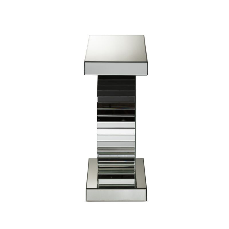 Glam Mirrored Console Table by Baxton Studio - Console Table-Silver